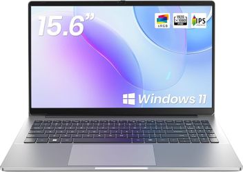 Brand new in box 15.6" Laptop with Windows 11, N4020 CPU, 4GB RAM, 128GB, FHD 1080P Display LPDDR4 RAM, 180° Lay-Flat, Dual-Band WiFi, Type-C PD Fast 