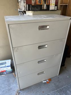 4 Drawer Metal File Cabinet