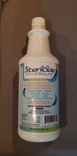 SteriCide RTU Sterilant Disinfectant Hospital Grade