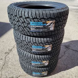 275 55 20 NEW TIRES SILVERADO SUBURBAN AVALANCHE TAHOE SIERRA DENALI YUKON F150 RAM 