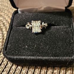 1.76ct Radiant Lab Grown Diamond Ring 