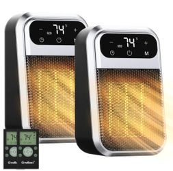 2pcs Plug in Heater