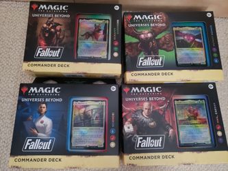 Magic the Gathering: Universes Beyond Fallout Commander Decks