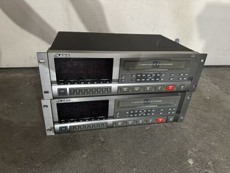 Lot of 2 Alesis ADAT 8 Track Professional Digital Audio Recorder. SOLD AS IS