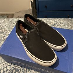 Vans Womens Asher 721356 Black Casual Shoes Sneakers / Size 8.5
