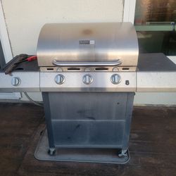 Natural gas bbq