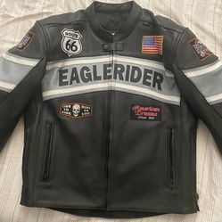 Vintage  Eagle Rider Leather Tour Jacket