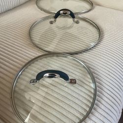 GLASS LIDS for POTS