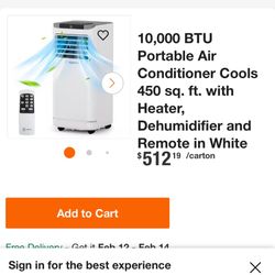 Rollibot 10,000 BTU Portable Ac Unit