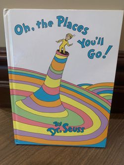 Oh, the Places You'll Go! By Dr. Seuss Hardcover Book