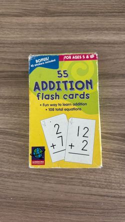 Addition Flash Cards-Free