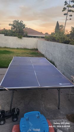 Free ping pong table