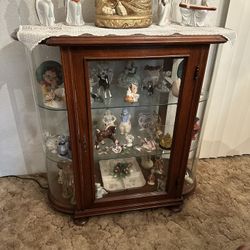Display Cabinet With Collectibles