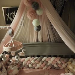 Crib With Everything In Photo 