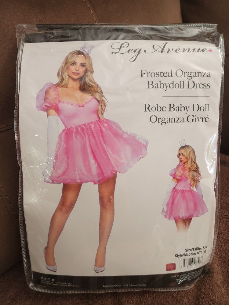 Leg Avenue Pink Princess Dress Costume