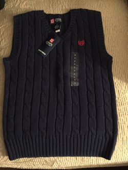 Chaps Ralph Lauren Boys Sweater Vest New