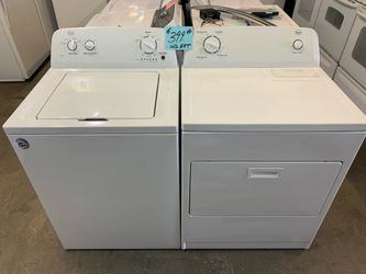 Roper Washer and Dryer Work Perfectly. Warranty. Delivery Available. 2522 Market st Ft Myers 33901
