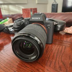 Sony A7iii WITH Ef To E ADAPTER