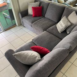 Gray Sectional Couch From Jerome's 