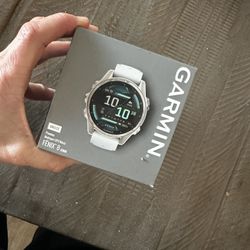 , Still Sealed In Box Garmin Fenix 8 43mm Multi Sport Watch
