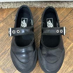 Girl Vans Mary Jane Shoes Size 13c
