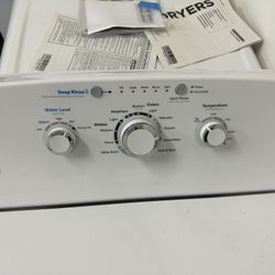 GE Washer & Electric Dryer