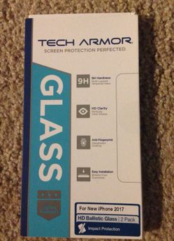 iPhone X Ballistic Glass Case (2 Pack)