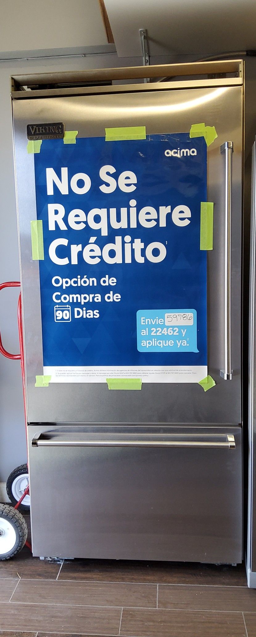 Viking Refrigerator For Sale. Viking Refrigerador Para Venta.