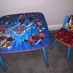 Children Chair And Table Set 