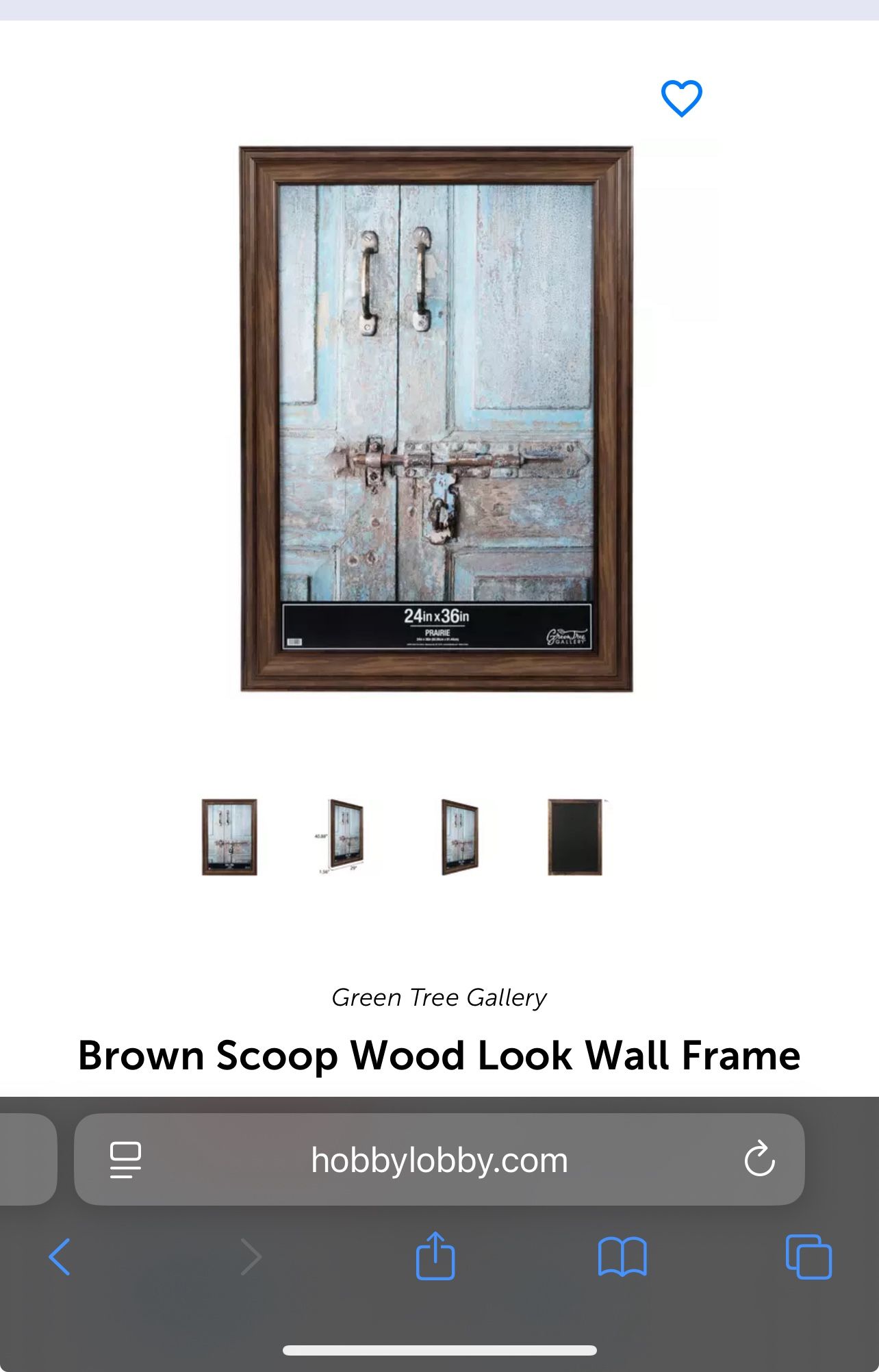 Brown Picture Frame
