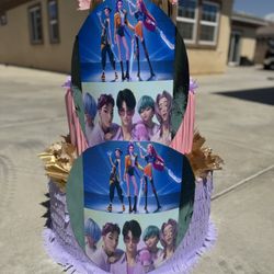 Kpop Demon Hunters Pinata With Balls 