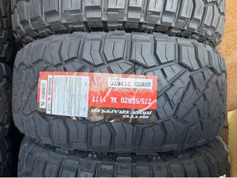 Nitto Ridge Grappler tires available 275/55R20 !!