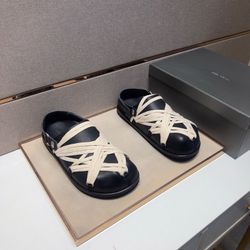 Rick Owens Men’s Slides With Box 2026 New