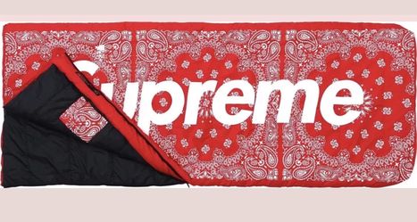 Supreme X The North Face Dolomite 3S Bandana Sleeping Bag RED New 100% Authentic