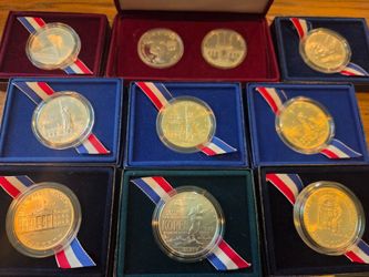 US Mint SILVER DOLLARS x10