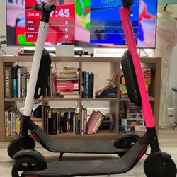 2  Electric Scooters Speed Up To 33 Mph Price Negotiable 