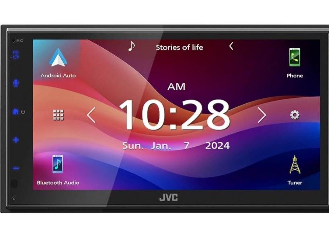 JVC 7" Wireless (KW-M690BW)Digital multimedia receiver (does not play discs)