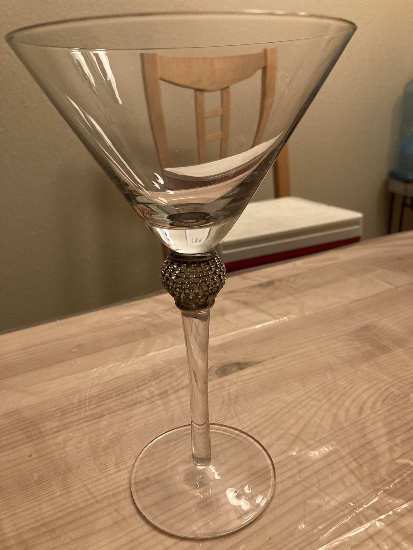 Jewel Studded Martini Glass 🍸 