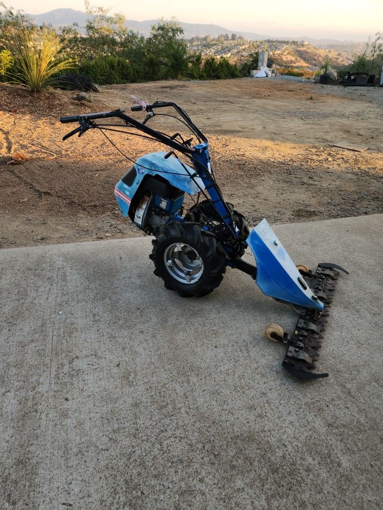 BCS 735 TRACTOR W/ TWO ATTACHMENTS 