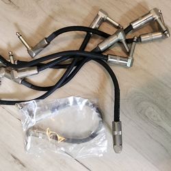 Guitar Cables For Electric Stomp Box Pedals