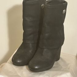 Vince Camuto Fold Over Ankle Boots (Womens Size 8)
