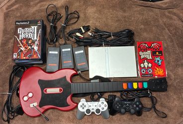 PlayStation 2 Console Guitar Hero II Bundle