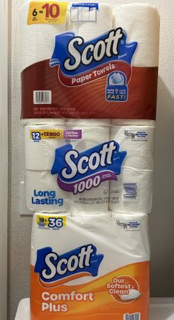 Paper Tissue Or Towel $10 Each