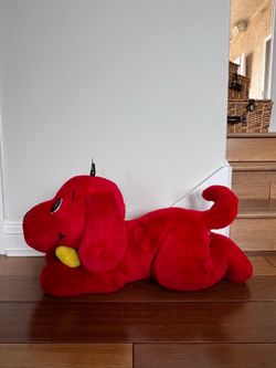 Clifford The Big Red Dog Large Jumbo Plush 2000 Vintage Works! 24” BARKING WORKS
