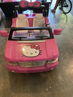 Power Wheel Hello Kitty