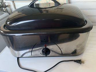 Turkey Time Is Coming Rival 20 Quart Roaster Oven - Only Used Once