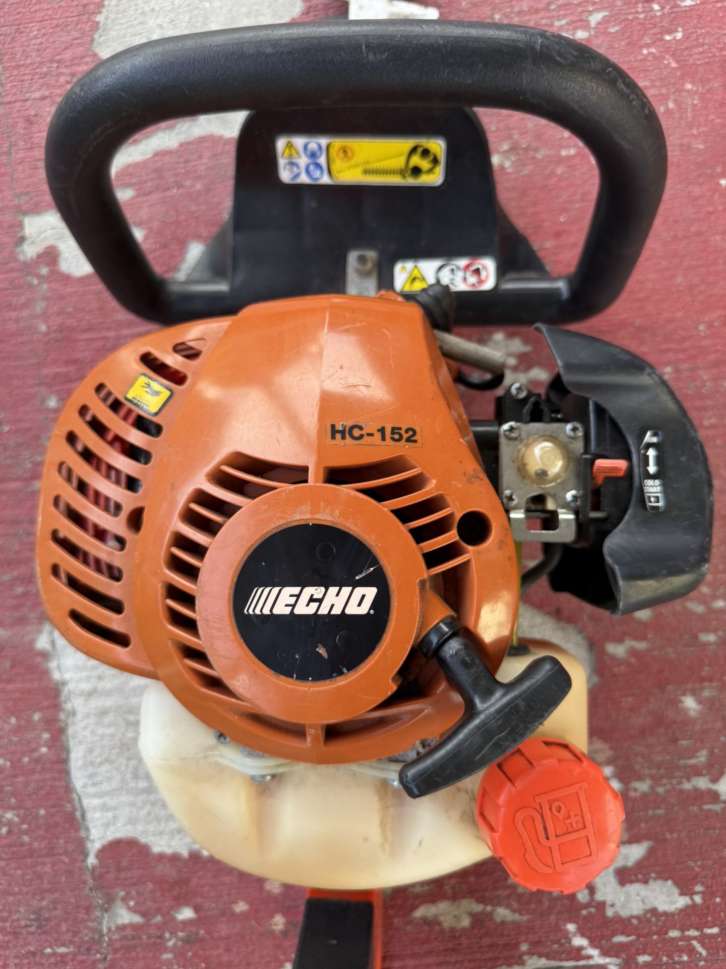 Hedge Trimmer Echo Runs Good