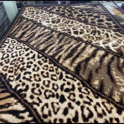 Safari Area Rug Extra Large New