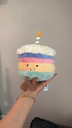 Jellycat Birthday Cake Plush Toy