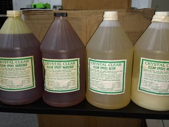 Epoxy Resin & Epoxy Hardener 4 Gallon Set